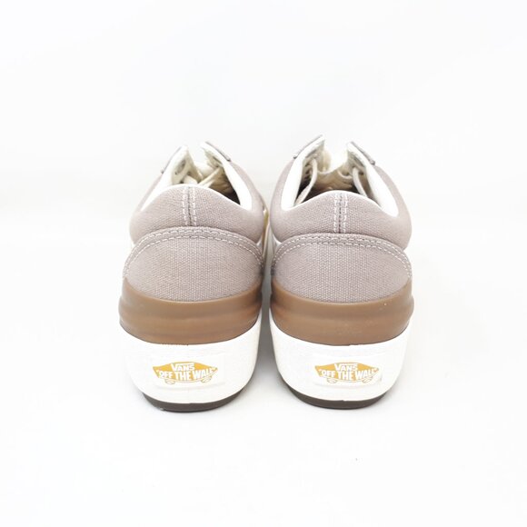Vans Old Skool Stacked Platform Shoe Sneaker Cobblestone Gray Womens Size 7 US - Picture 6 of 12
